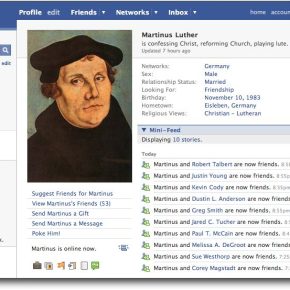 Caught! On Facebook…