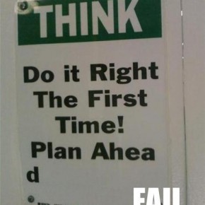 FAIL of the Week: Following One’s Own Advice